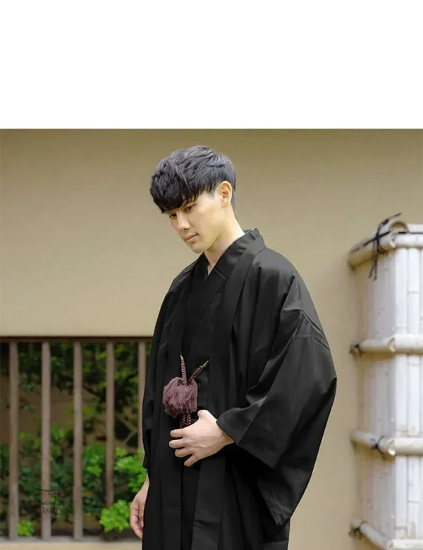 Kimono chic pour homme, style traditionnel japonais