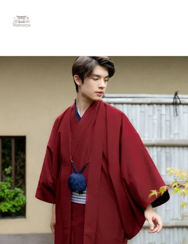 Kimono classique pour homme, style épuré et élégant