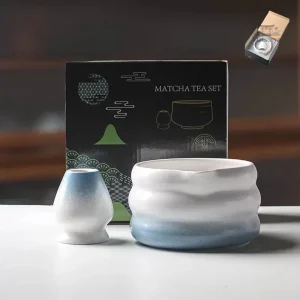Outils de préparation du matcha pour amateurs de thé japonais