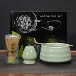 Ensemble complet pour la cérémonie de thé matcha