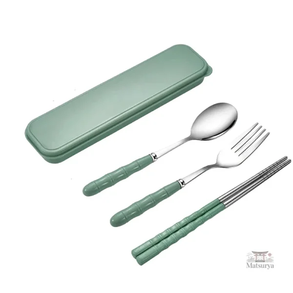 Kit de couverts 3 pièces pour repas japonais
