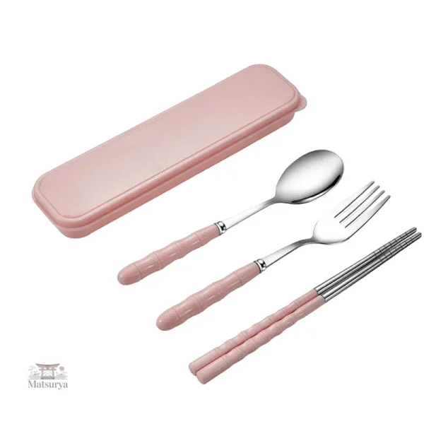 Set de couverts design japonais de trois pièces