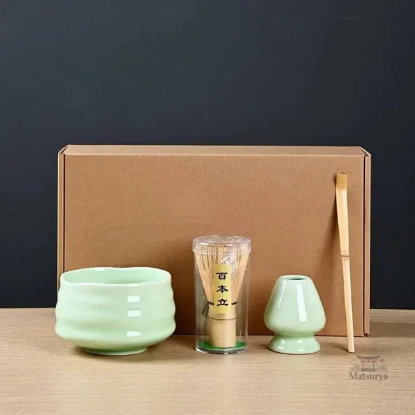 Set de matcha pour un rituel de bien