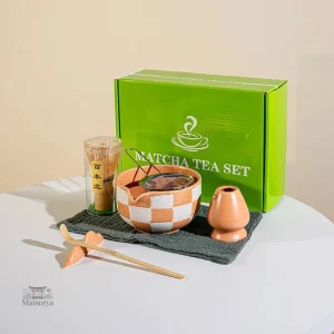 Kit Matcha à Carreaux pour une préparation authentique