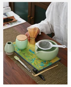 Ensemble complet pour savourer le matcha japonais