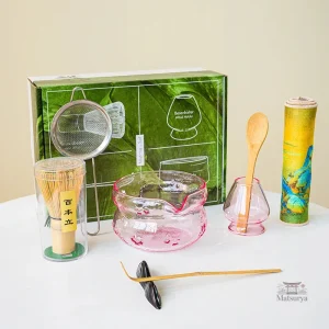 Kit Matcha en Verre pour préparer des boissons traditionnelles