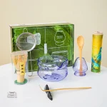 Accessoires pour le thé matcha en verre élégant et fonctionnel