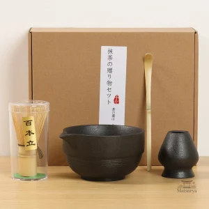 Accessoires pour préparation de matcha japonais traditionnel