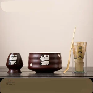 Kit Matcha Panda pour une expérience de thé unique