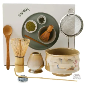 Kit Matcha Japonais - Paysage traditionnel