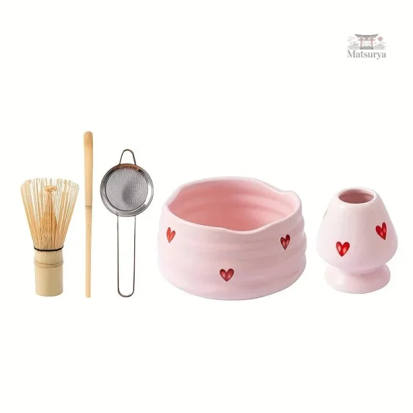 Kit de préparation pour un matcha élégant