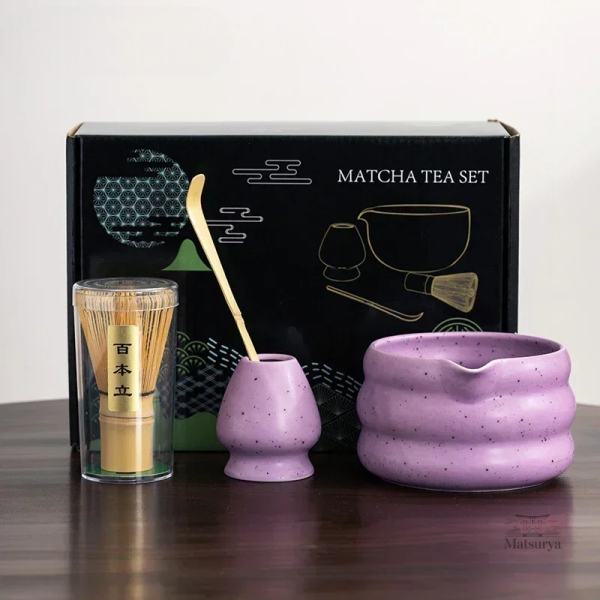 Kit de préparation matcha à la maison