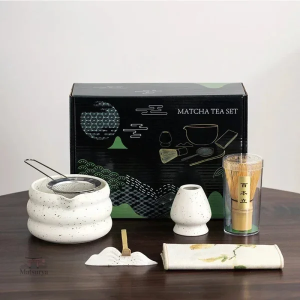 Accessoires de matcha en un kit