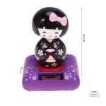 Accessoire Kokeshi, figurine ensoleillée pour décoration intérieure