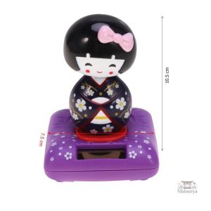 Accessoire Kokeshi, figurine ensoleillée pour décoration intérieure