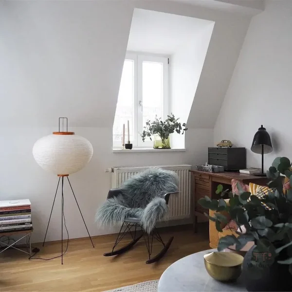 Éclairage japonais design pour une atmosphère douce