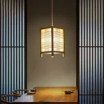 Lampe suspendue japonaise pour chambre