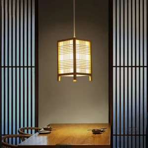 Lampe suspendue japonaise pour chambre