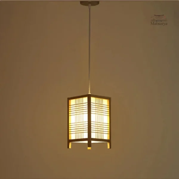 Lampe d'ambiance suspendue style japonais