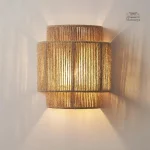 Lampe Japonaise Corde élégante en design traditionnel