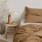Lampe en bois massif, style japonais pour espace de travail