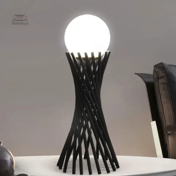 Lampe de bureau moderne inspirée du style japonais