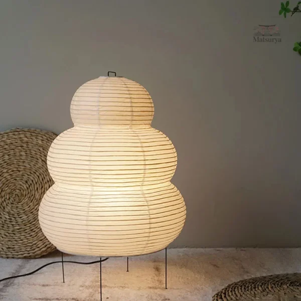Éclairage japonais pour ambiance zen dans la chambre