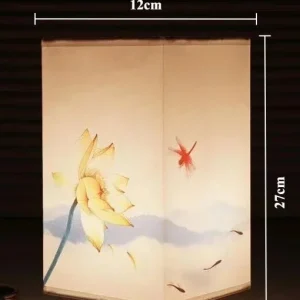 Éclairage d'ambiance japonais traditionnel pour chambre