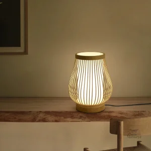 Design minimaliste de lampe de lecture japonaise