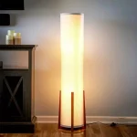 Lampe de sol japonaise élégante et moderne