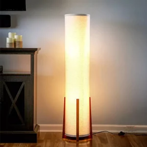 Lampe de sol japonaise élégante et moderne