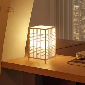 Lampe de Table Japonaise en style traditionnel