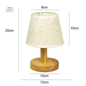 Lampe en tissu de style japonais pour ambiance zen