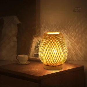 Lampe de Table Japonaise Zen, design apaisant et élégant
