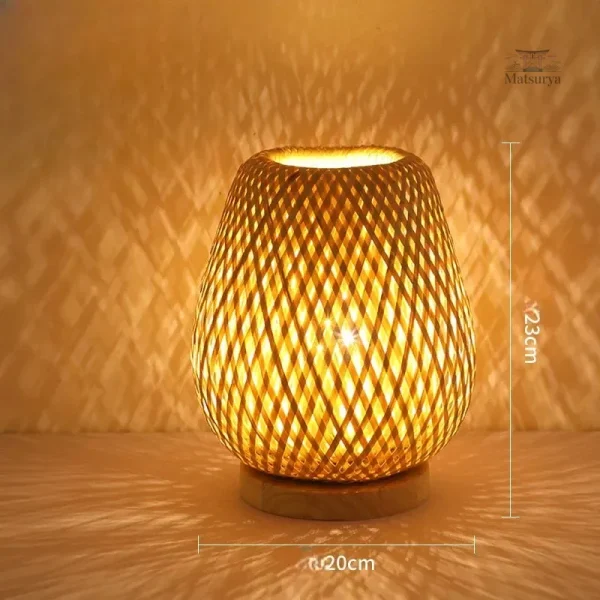 Lampe Japonaise de table, ambiance zen et minimaliste