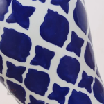 Lampe bleue style japonais