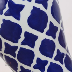 Lampe bleue style japonais