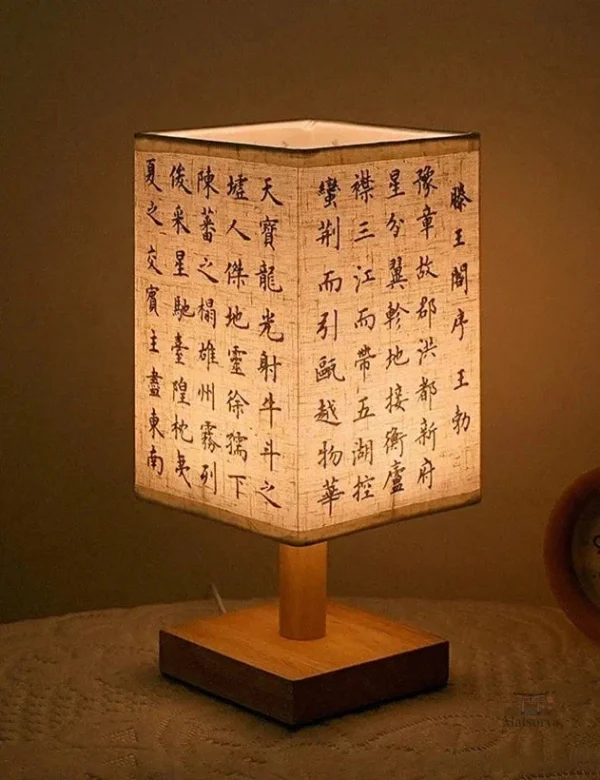 lampe-japonaise-decoree-1 Lampe Japonaise Décorée au design élégant et traditionnel
