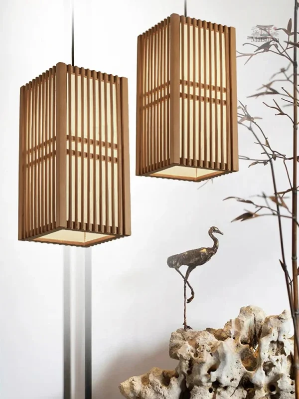 lampe-japonaise-design-minimaliste-1 Lampe Japonaise Design Minimaliste en ambiance zen