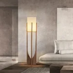 Lampe Japonaise en bois naturel pour ambiance zen