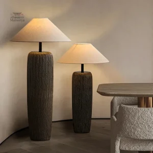 Lampe Japonaise en Céramique