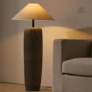Lampe en céramique design japonais