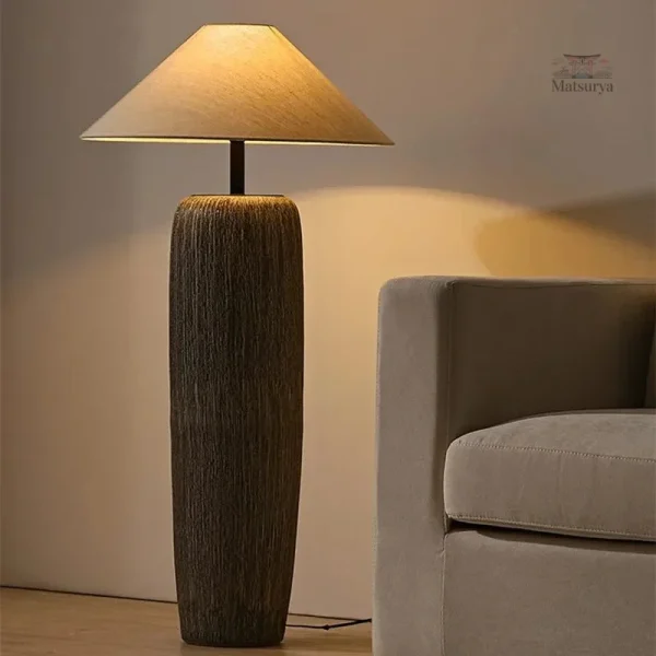 Lampe en céramique design japonais
