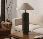 Lampe en céramique au style nippon
