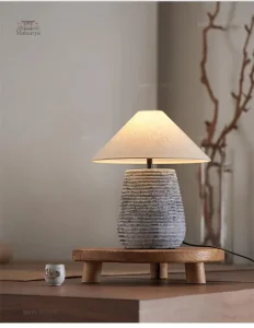 Lampe japonaise en céramique originale