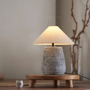 Lampe japonaise en céramique originale
