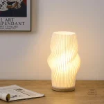 Lampe Japonaise Plissée au design élégant et traditionnel