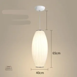 Lampe japonaise avec un design élégant et artistique