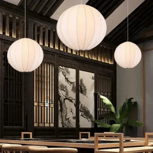 Suspension Japonaise Ronde en papier