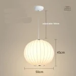 Lampe design japonaise pour intérieur